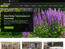 Tablet Screenshot of beleef-buiten.nl